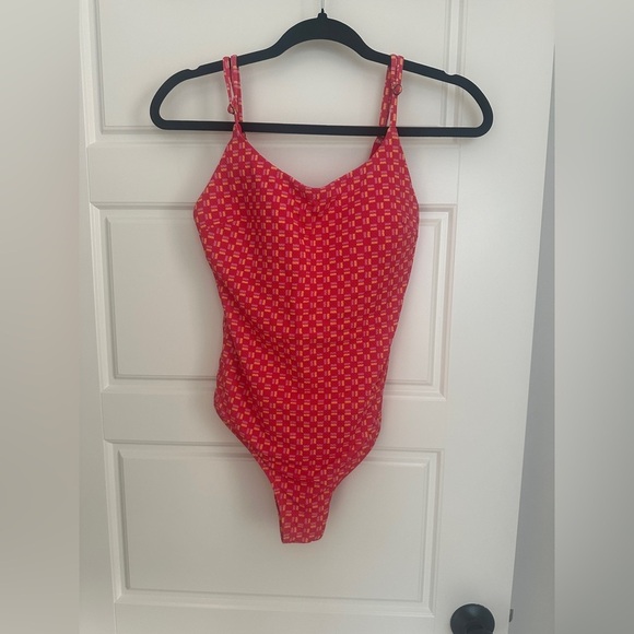 Rip Curl Red One Piece Swimsuit - Picture 1 of 4